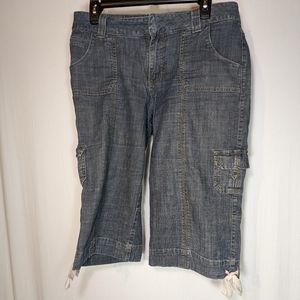 VTG Riders Copper Jean Shorts Pockets Adjustable Pocket Casual Bermuda Jeans